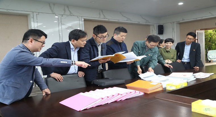 省委組織部基層黨建工作調研組蒞臨公司  公司黨委書記、總經理朱金松作專題匯報