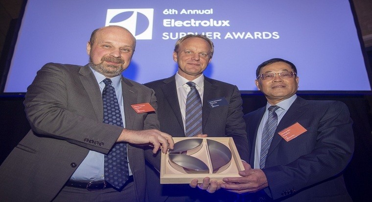 榮獲伊萊克斯“優(yōu)秀供應(yīng)商”大獎(jiǎng)